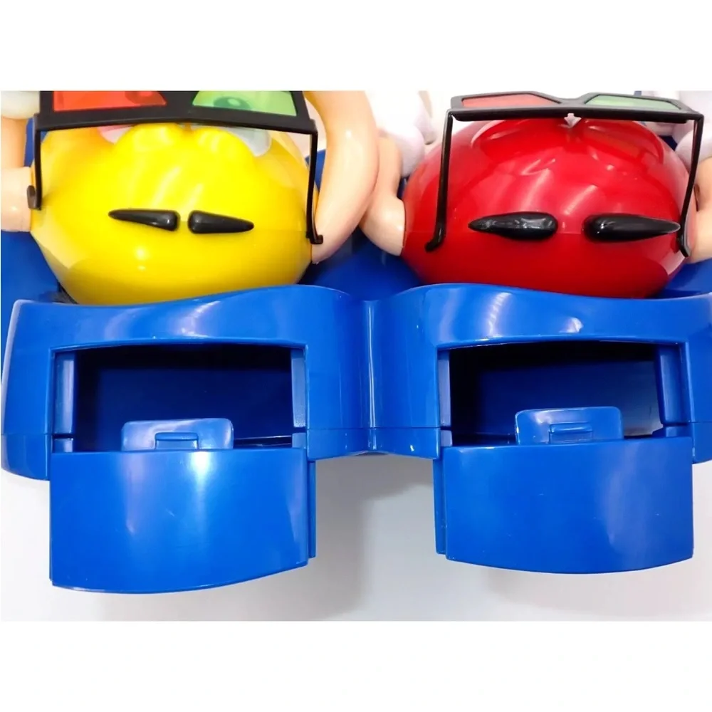 Vintage M&M Candy Dispenser At The Movies in 3-D Collectible Limited Edition